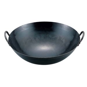 江部松商事 EBM EBM 山田 鉄 打出 四川鍋 42cm 深さ130mm 1.2mm厚 江部松商事