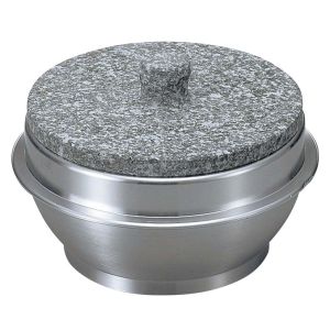 江部松商事 EBM EBM 長水 遠赤 石焼釜 石蓋付 アルミ枠付 22cm 江部松商事