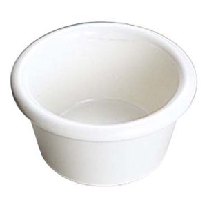 ジェスナー ジェスナー ラメキン プレーン SAN 0360 ホワイト 1.5oz