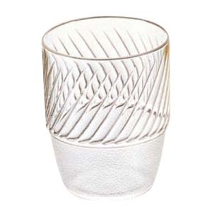 江部松商事 EBM EBM ポリカーボネイト 筋入コップ PC-22 クリア 江部松商事