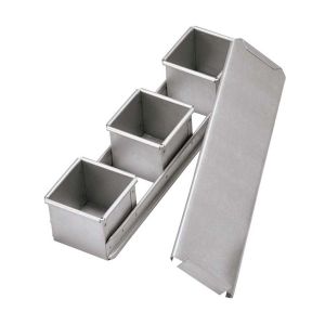 江部松商事 EBM EBM アルタイト ミニ食パンケース 蓋付 7cm 3連結 江部松商事