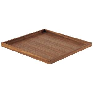 江部松商事 EBM EBM 木製 正角箱 盆蓋 ウォールナット 江部松商事