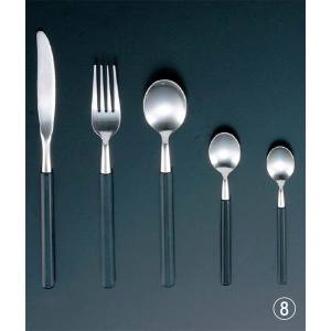 江部松商事 EBM EBM 18-8 エデン ケーキフォーク 黒 江部松商事