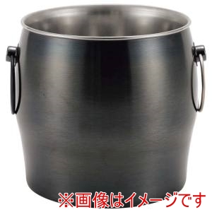 江部松商事 EBM EBM 18-8 ダブルウォール ワインクーラー B ブラック系酸化被膜 江部松商事