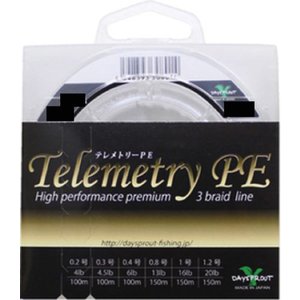 ディスプラウト DAYSPROUT ディスプラウト テレメトリーPE 100m 0.2号(4Lb)