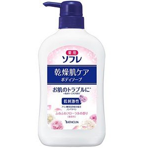 バスクリン バスクリン ソフレ 乾燥肌ケアボディソープ 550mL