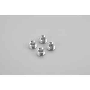 京商 kyosho 京商 10mmスクリューキャップ H=6mm/シルバー/4pcs