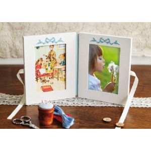 日本紐釦貿易 Nippon Chuko NBK カルトナージュ 2ウェイフォトフレーム カット済み厚紙セット レシピ付 CTN39 日本紐釦貿易