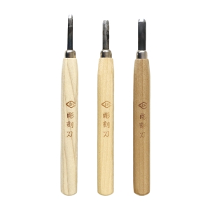 美鈴ハサミ 美鈴ハサミ KG-SET 彫刻刀3種セット