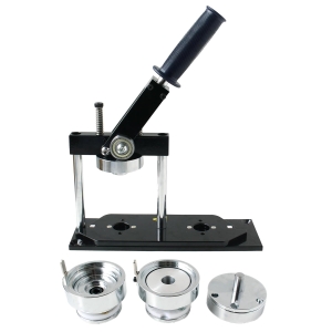 日本紐釦貿易 Nippon Chuko NBK 丸形用 缶バッジ作成マシーン+アタッチメントセット φ75mm MA-BM75SET 日本紐釦貿易