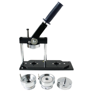 日本紐釦貿易 Nippon Chuko NBK 丸形用 缶バッジ作成マシーン+アタッチメントセット φ65mm MA-BM65SET 日本紐釦貿易