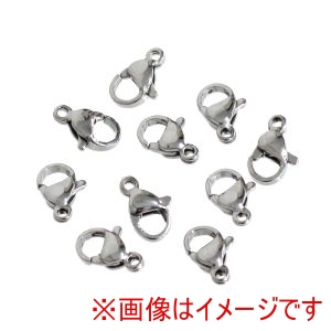 日本紐釦貿易 Nippon Chuko 日本紐釦 ステンレス ナスカン 10個入 約H9×W6mm A12-516