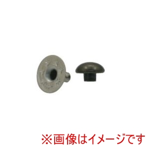 日本紐釦貿易 Nippon Chuko 日本紐釦 山高 カシメ 7×6mm 特小 30個入 アンティークゴールド F3-92