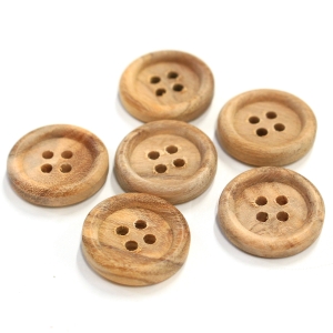 日本紐釦貿易 Nippon Chuko NBK オリーブボタン 18mm 6個 CG1218 日本紐釦貿易