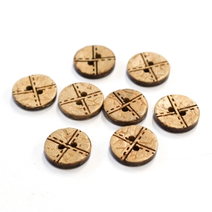 日本紐釦貿易 Nippon Chuko NBK ハワイアンボタン 13mm 8個 CG1301 日本紐釦貿易