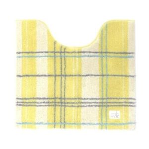 オカ OKA オカ エブリー トイレマット 三つ折ヘッター 55×60cm YE