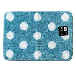 ルックス ルックス HAPPY MAT ファンシードット 45×65cm ブルー 
