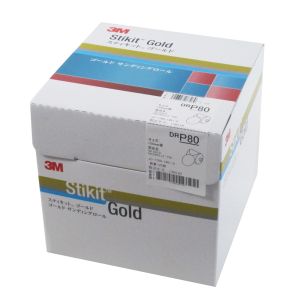 スリーエム 3M スリーエム 3M DR 80 GOL スティキット ゴールドディスクロール 穴なし 80 125mm径