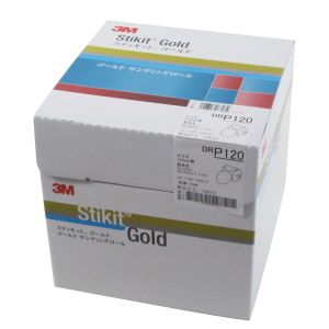 スリーエム 3M スリーエム 3M DR 120 GOL スティキット ゴールドディスクロール 穴なし 120 125mm径