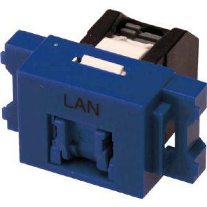コーニング コーニング VOL-5OCBZL-BLL Cat5e RJ45モジュラージャック+JISプレート用アダプタセット