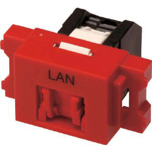 コーニング コーニング VOL-5OCBZL-RDL Cat5e RJ45モジュラージャック+JISプレート用アダプタセット