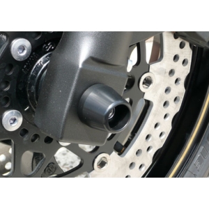 アグラス AGRAS アグラス 343-480-A0R Fアクスルプロテクター コーン レッド アルミ ZRX1200DAEG AGRAS