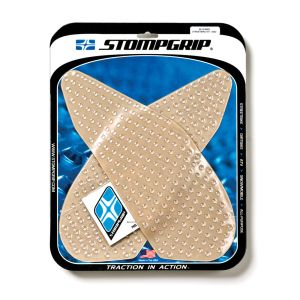 ストンプグリップ STOMPGRIP ストンプグリップ 55-10-0002C トラクションパッドタンクキット クリア VOLCANO YZF-R1 04-06