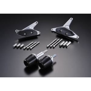 アグラス AGRAS アグラス 342-483-006B Rスライダー 4点セット A 黒 ZX-10R 10 AGRAS