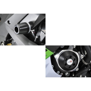 アグラス AGRAS アグラス 342-483-004X Rスライダー 3点セット C スタータ 白 ZX-10R 10 AGRAS
