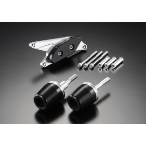 アグラス AGRAS アグラス 342-369-003BX Rスライダー 3点セット ジェネA 黒 GSX1300R 99-07 AGRAS