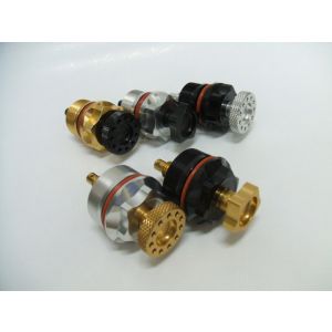 アントライオン ant lion アントライオン 34013-SL-TG イニシャルアジャスター φ41 Ver1 フォークキャップ シルバー ダイヤルアジャスター チタンゴールド