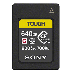 ソニー SONY ソニー CEA-G640T T CFexpress Type A メモリーカード 保証：初期不良のみ 物的破損の場合保証なし