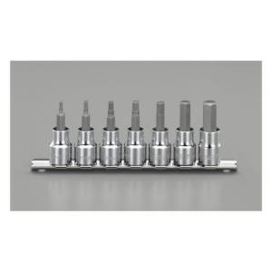エスコ ESCO エスコ EA617DM  INHEX ビットソケット 3/8DR/2.5-10mm 