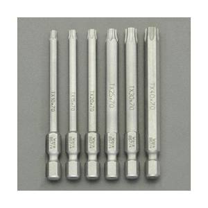 エスコ ESCO エスコ EA611GM-2 6本組/152mm Torx ドライバービット 