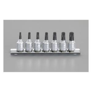 エスコ ESCO エスコ EA611BD  TORX ビットソケットセット 1/4DR 