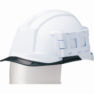 ミドリ安全 MIDORI ミドリ安全 SC-19PCLS-ID-RA3-ALPHA-W S IDケース付ヘルメット ワイドシールド付 SC-19PCLS-ID RA3 α ホワイト スモーク