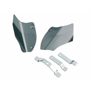 クリアキン Kuryakyn クリアキン T14-KUR1186 サドルヒートシールド R.スモーク 1ペア SOFTAIL 00-17