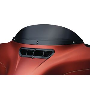 クリアキン Kuryakyn クリアキン T14-KUR1389 SMOOTH ウインドシールドトリムブラック FLHT 14-21/FLHX 14-20