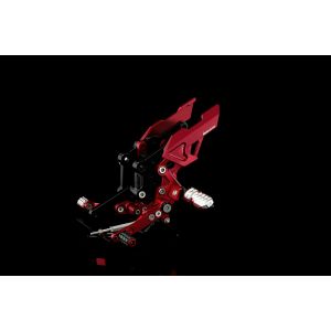 バイカーズ BIKERS バイカーズ K0218-RED バックステップ レッド Ninja250R/250 08-17