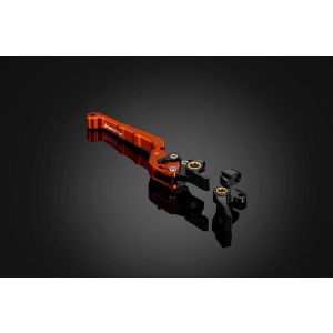 バイカーズ BIKERS バイカーズ　Y0101-OGD フロントブレーキレバー 可倒式 カーブタイプ オレンジゴールド TRICITY125 14-24 TRICITY155 17-24