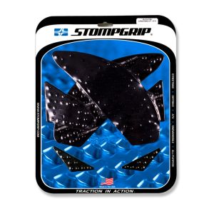 ストンプグリップ STOMPGRIP ストンプグリップ 55-10-0110B トラクションパッドタンクキット ブラック VOLCANO GSXS750 15-16/GSR750 12-15