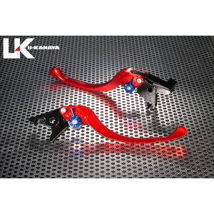 ユーカナヤ U-KANAYA U-KANAYA YA040-082-0805 レバーセット ツーリング RD/OR YZF-R25/R3