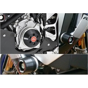 アグラス AGRAS アグラス 342-276-003BX Rスライダー フレーム+ジェネ 黒ロゴ YZF-R1/M 15- AGRAS