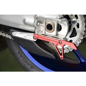 アグラス AGRAS アグラス 353-276-001G Rスプロケットガード カーボン+ スタンドSET GLD YZF-R1/M 15- AGRAS