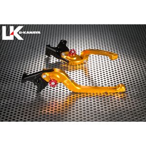 ユーカナヤ U-KANAYA U-KANAYA KA025-031-0702 レバーセット Rタイプ GD/BK ZX-14R/ZX-14