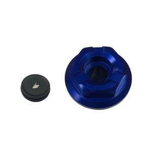 バイカーズ BIKERS バイカーズ　K0263-BLU ステムトップボルト ブルー Z900RS 18-24 ZX-6R 19-23 Ninja650 12-25 Z650 17-25