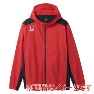 デサント DESCENTE デサント ST5SJGT1M トレーニングジャケット レッドxブラック M
