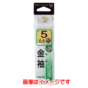 がまかつ Gamakatsu がまかつ 糸付 袖 金 7号 ハリス 1 11-010