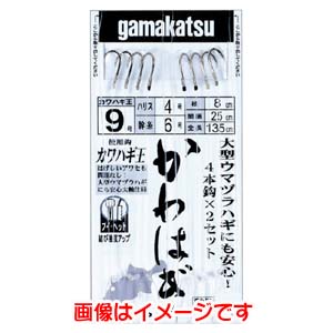 がまかつ Gamakatsu がまかつ 船カワハギ4本仕掛 7号 ハリス 4 FK-107