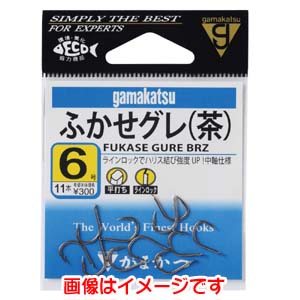 がまかつ gamakatsu がまかつ ふかせグレ 茶 5号 66-706